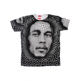 T-shirt uomo Bob Marley - Nera